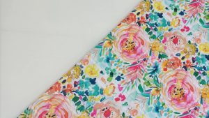 Charlie fabric ผ้าลินินเนื้อบริสุทธิ์ลายดอก ทอลายเส้นในตัวผ้า ผ้าเนื้อนุ่ม สีสวย คุณภาพดี ใส่สบายมีของส่งไวผ้าลายน่ารักผ้าหลาผ้ามัสลิน