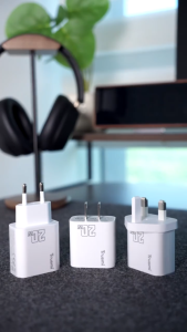 𝐓𝐫𝐮𝐬𝐦𝐢 Adaptor Charger PD 20W 2Port USB A Type C Fast Charging GaN Kepala Charger Wall Original