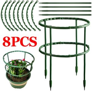 Plant Support Stakes Garden Plant Support Cage Large Plastic Climbing Holder for Plant Tomato Rose Flower Vine