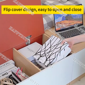 Bay window floor cabinet clamshell storage wardrobe simple bedroom locker change shoe cabinet can sit