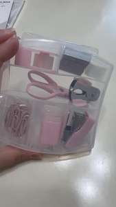 8 PCS Portable Stapler Kit Miniature Stapler Set Small Cute Stapler Set Office Supply Stapler Kits Desktop Office Stationery Multifunctional Office Supplies Stationary