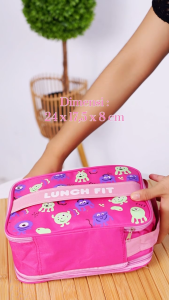 Set Tas Bekal Kairi Lunch Bag Seo of 4 Pcs - Bunda Beli Shop
