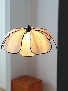 Retro Fashion Simple Dining Room Living Room Chandelier Lotus Art Bedroom Sky Lantern Atmosphere Lighting Cafe Lamps