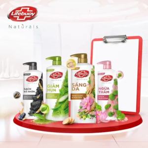 Sữa tắm Lifebuoy detox naturals OK382 giúp giảm bã nhờn ngừa mụn giảm thâm sáng da 800g