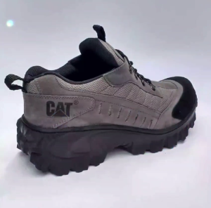 SEPATU SAFETY BOOT CAT INTRUDER UJUNG BESI KERJA LAPANGAN OUTDOOR HIKING ADVENTURE BERKUALITAS