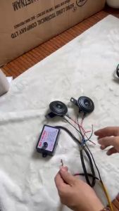 COMBO 2 nhại còi nhại kèn 3+pro music 8 tiếng dùng cho kèn điện kèn hơi. Điện 12v và 24v dùng chung