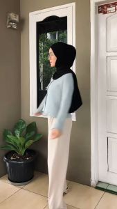 Knit Pants Premium | Celana Kulot Knit Highwaist | Kulot Knit Hornets Premium | Kulot Rajut Premium