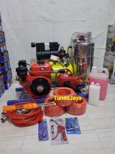 Paket Steam Diesel Solar Cuci Motor Mobil+Kompresor 1.0HP Siap PakaiPaket Steam Diesel Solar Cuci Motor Mobil+Kompresor 1.0HP 25 L Siap Pakai