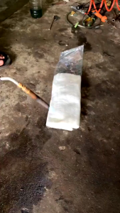 Glasswool Gasbul Putih Anti Bakar Tebal Gasbul Peredam Panas Knalpot Racing