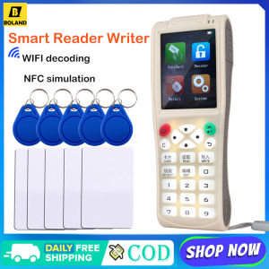 Boland RFID Copier Duplicator iCopy8 with Full Decode Function Smart Card Key Machine RFID NFC Copier IC ID Reader Writer