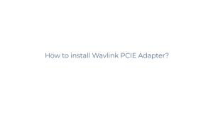 WAVLINK AX5400M WiFi 6E PCIe Network Card Tri-Band AX210 Wireless WiFi Adapter For Windows 10/11 PC