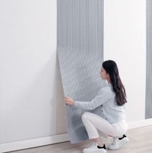 Wallpaper self-adhesive 3D three-dimensional bedroom wall stickers warm background wall foam grille living room waterproof and moisture-proof renovation