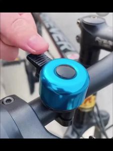 PINMOAP Bike Bell Loud Clear Ring Bicycle Handlebar Bell Compact Aluminum Cycling Safety Bell For Mtb Road City Bike Accessory