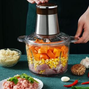 aimo 300W Big Power 3L/4L Big Capacity Electric Meat Grinder Blender  Vegetable Cutter baby food processor and grinder