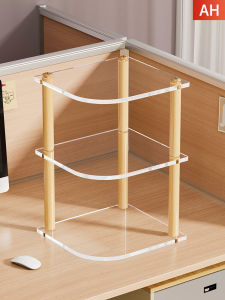 Desktop File and Document Organizer Shelf