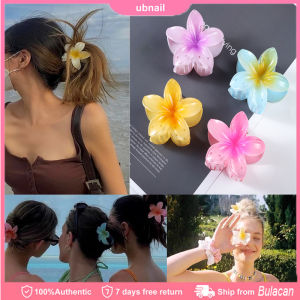 Hawaiian Colorful Flower Hair Clip Beach Hairpin Barrettes Accessories Holiday Bright Color