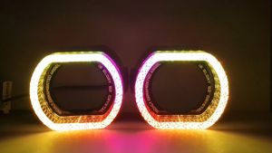 Shroud Laser Model O i6 Projie BiLED 5D RGB Matrix 3\\\" inch 5D Glory Crystal RGB Srot Srout