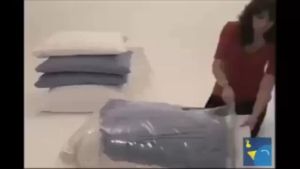 Túi hút chân không tặng kèm bơm - túi cất chăn cao cấp