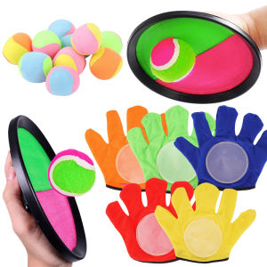 Sticky Ball Gloves Soft Ball Hard Ball Catch Throw Game Party Interactive Game Class Company Team Building Gift for Boy Girl ZYF