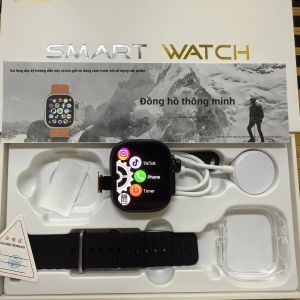 Đồng Hồ Thông Minh DW100 Pro Plus Phiên Bản Toàn Cầu Màn Hình Siêu Lớn 2.29 Inch Camera Xoay NFC GPS WiFi Cảm Biến Vân Tay Thiết Bị Theo Dõi Sức Khỏe Dành Cho Android