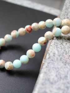 Natural Stone Beads Buddha Prayer Beads Bracelet Necklace DIY Handmade Materials Shoushan Stone round Beads Jewelry Accessories
