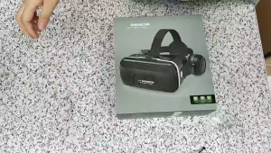 KALLA Shinecon 10.0 VR Box 3D Virtual Reality semua hp universal Glasses with Headphone - SC-G04EA