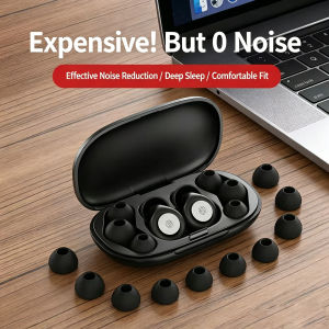 45-49dB Noise Blocking Sleeping Ear Plugs Soft Liquid Silicone Anti Snoring Earplugs Portable Storage Box For Sleep Travel
