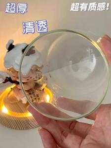 Bubble Monster Little Wild Prince Display Case Transparent Glass Storage Box Scene DIY Handmade Landscape Collectible Storage Box