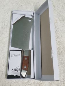 Dao Rhino Chặt Xương Cán Gỗ - Trắng 796