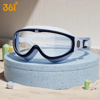 361° | Bộ Mũ Bơi và Kính Bơi Chống Mờ Nước Chống Nước Khung Lớn cho Trẻ Em