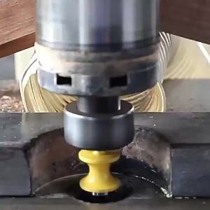 1pc/5pcs 8mm Shank Half Round Bit Convex Edging Bits Bullnose Router Bit Set C3 Carbide Tipped Woodworking Cutter for Wood