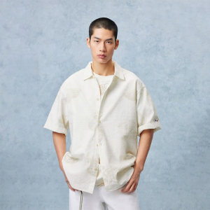 Jack Jones | Cotton Gauze Loose Short Sleeve Shirt