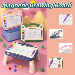 Baby Magnetic Drawing Board Erasable Magnet Sketchpad Painting Board Early Educational Toy for Kids