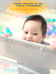 MythBaby  Baby Kids Playpen Safety Play Fence Playground Game Sturdy Guard Rail Size Pagar Baby