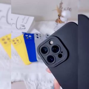 Soft Case Silikon Silica Gel Pro Camera Candy Macaron 3D Kamera Kompatibel Untuk Oppo A60-A99