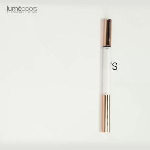 Original Pensil Alis Eyeliner Eyebrow Anti Air Anti Minyak Tahan Lama Lumecolors Pensil Alis Eyeconic Duo Liner and brow 2 in 1 With brush pensil alis tahan air dan keringat Halal BPOM