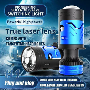 LED H4 Projector Lens Headlight H4 6500K High Low Light Fog Lamp Bulb High Power For Cars & Motorcycles Turbo Auto Bulb 24V/12V