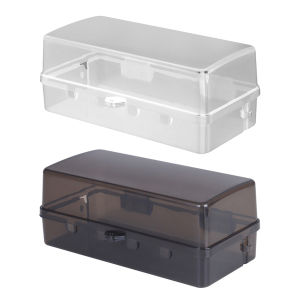 Waterproof Outdoor Electrical Box with Weatherproof Cover Large Size for Garden and Exterior Applications
