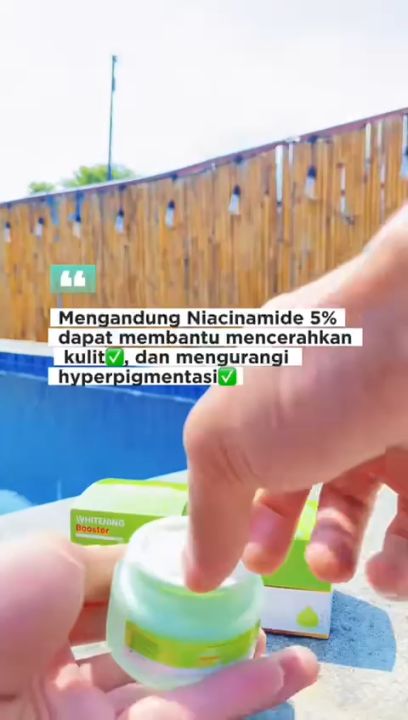 SKIN NICE WHITENING BOOSTER 50/30 Gr Moon light Niacinamide 5%,Tranexamic acid 2%, Alpha arbutin, Collagen, Kojic acid