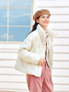 Semir | Áo Khoác Lông Vũ Chống Thấm Nước Chống Gió Mẫu Quince Cổ Đứng