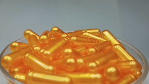 1000pcs  Size 0 Pearl Golden Yellow 1/ Pearl Golden Yellow 1 OSPA High Quality Empty Gelatin Capsule