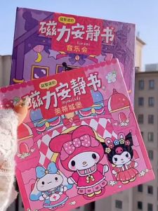 DIY สมูที่ฉีดฟ้ามือ - Sanrio หนังสือการ์ตูน กึ่งสําเร็จรูป เสียงเงียบ DIY ของเล่นสํา