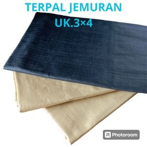Terpal jemuran padi gabah cengkeh kopi 3×4 4×5 4×6