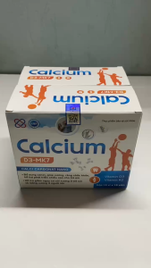 BỔ SUNG CANXI Canxi D3-MK7 & Vitamin D3 Aquamin F hộp 100 viên hỗ trợ xương chắc khỏe giảm nguy cơ loãng xương còi xương cải thiện tình trạng thiếu hụt canxi