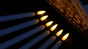 1pc LED Long Pole Candle Light Realistic Flickering Flameless Taper Candles