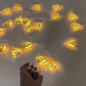 2M LED Deepavali Lights Diwali Diya&Ganesha Fairy Lights Battery Operated For Diwali Deepavali Home Festival Decoration