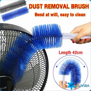 LoviRa Cleaning Tool for Electric Fan Sofa Shutter Bendable Dust Removal Brush
