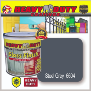 ( 5 LITER ) CAT KAYU DAN BESI / HEAVY DUTY PAINT BRAND HIGH GLOSS FINISH SOLID SURFACE CAT MIYAK 9000 / HD