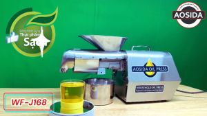 Máy ép dầu thực vật Nóng và Lạnh thương hiệu Anh Quốc AOSIDA WF-J168 cao cấp - Công suất 1800W - Hàng Chính Hãng