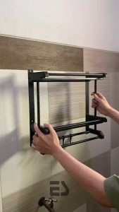 Rak Kamar Mandi Dinding & Rak Handuk: Solusi Praktis & Fungsional